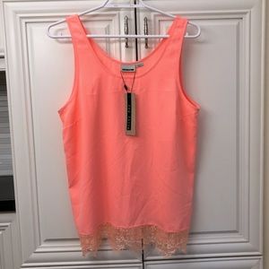 NWT Noisy May women’s lace trim tank top